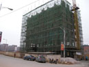 [银都一品]14年2月工程进度 二期在建多层楼梯房
