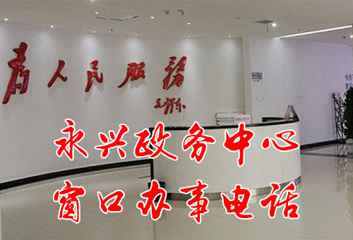 永兴县政务中心各窗口办事咨询服务电话