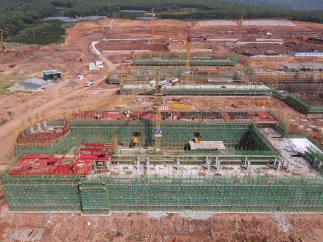 永兴县一中南校区一期工程进度 已完成建设投资1.42亿元